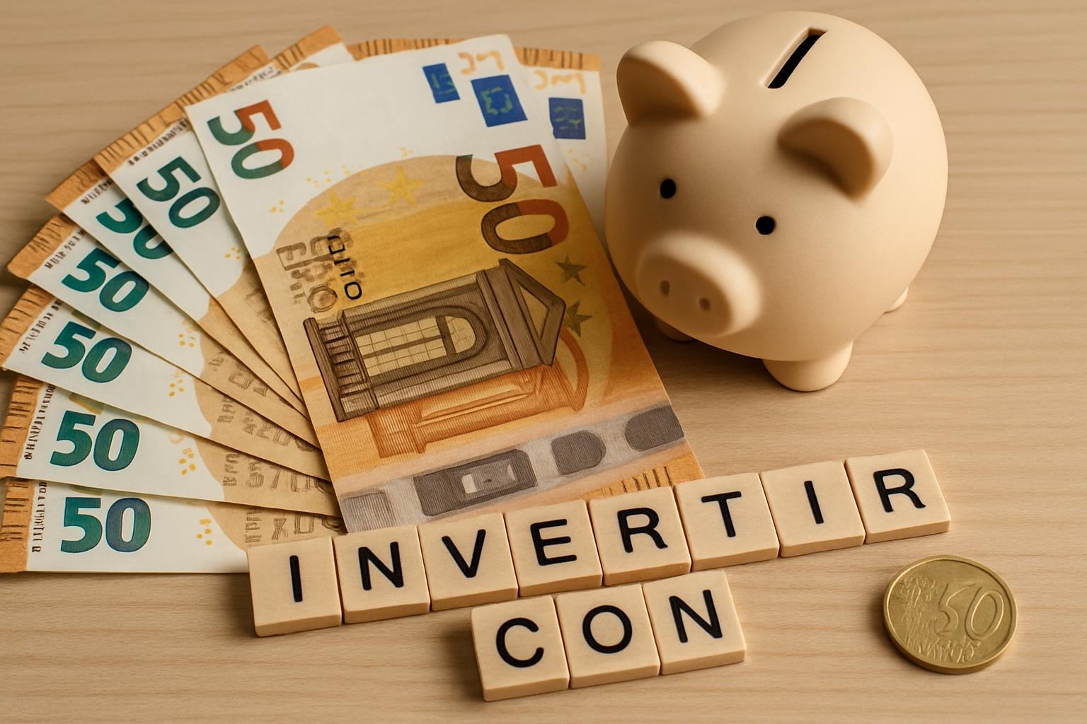Invertir con 50 euros.
