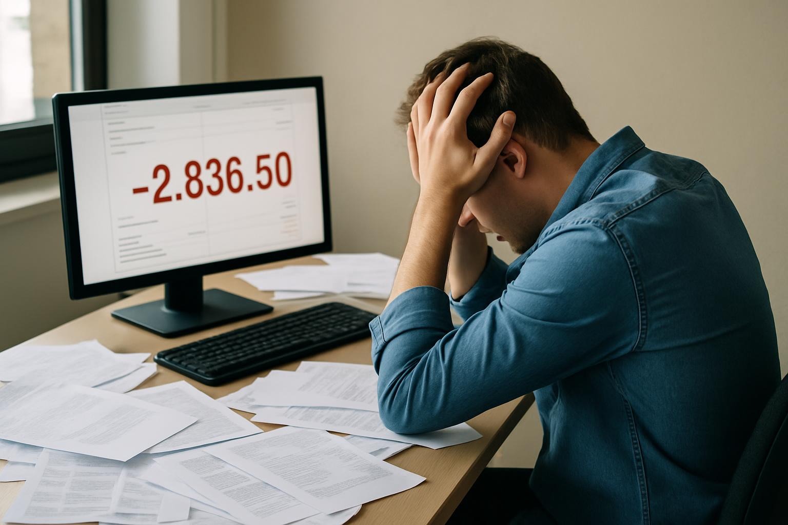 Ansiedad financiera.